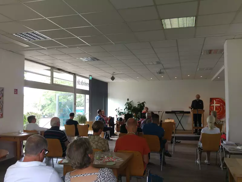 Culto na igreja de Haltern (Alemanha)